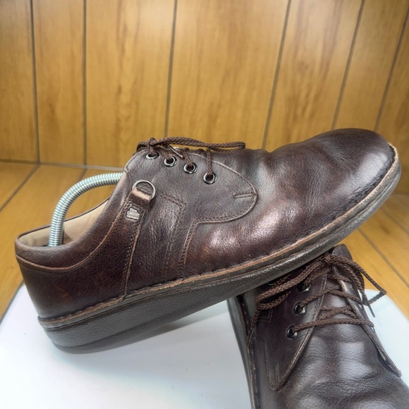 Finn Comfort VAASA Brown Leather Lace Up Oxford Shoes 45 7419812 1 Germany